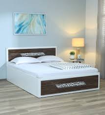 Glaze King Size Bed In Gloss Finish