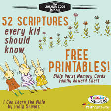 Free Bible Memory Verse Printables Faithgateway