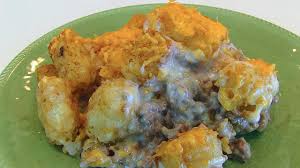 betty s ground beef tater tot cerole