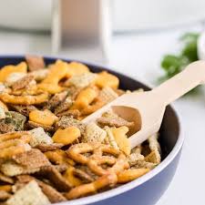 air fryer ranch chex mix dead simple