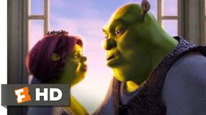 Once upon a time, in a far away swamp, there lived an ogre named shrek (mike myers) whose precious solitude is suddenly shattered by an invasion of annoying fairy tale characters. Shrek 2001 True Love S True Kiss Scene 9 10 Movieclips Youtube Shrek True Love John Lithgow