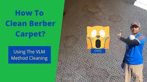 how to clean berber carpet using the