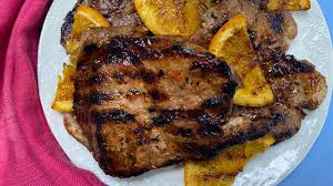 orange barbecue pork steak recipe