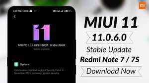 Mar 19, 2019 260 67. Redmi Note 7 Miui 11 0 6 0 Stable Update Youtube