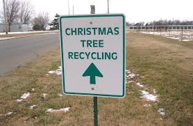 Recycle Holiday Trees Wreaths And