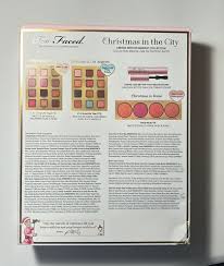 too faced christmas in the city edition