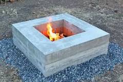 Kan man elda på betong?