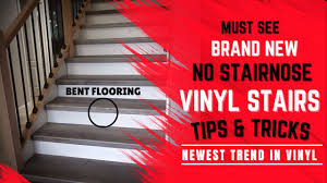 luxury vinyl flooring stairs how to
