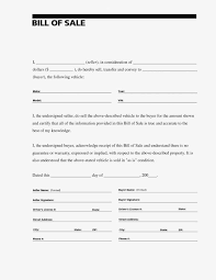 Free Bill Of Sales Template Or Free Notarized Bill Sale Form