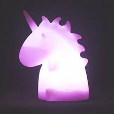 Ankishi Unicorn Colorful Night Light Led Children Room Small White Horse Night Lamp Walmart Com Walmart Com