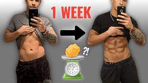 how much fat can you lose in one week