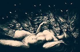 The Feast Luster Print Wolves Wolf Dark Erotic Horror Macabre - Etsy