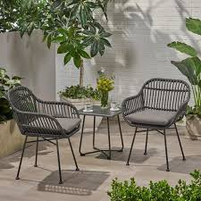 Orlando Faux Rattan Chairs Set Of 2