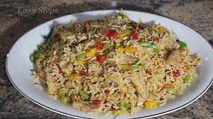 It is also sought after world wide and recognized as fusion cuisine. Chicken Fried Rice Restaurant Style Chicken Fried Rice Recipe Youtube