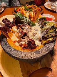 molcajete delicious dish served in a