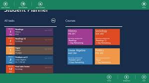Student Planner Windows App Stores Course Documents Take Notes And