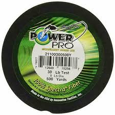 Power Pro Spectra Fiber Braided Fishing Line Assorted Colors Sizes