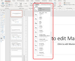 How To Change Theme Fonts In Powerpoint