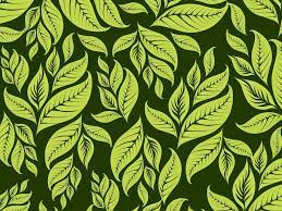 leaves pattern vector art graphics