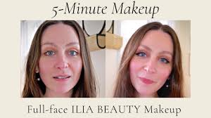 full face of ilia makeup ilia beauty