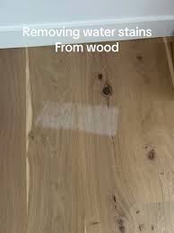 hack gets rid of water stains from wood
