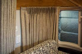 Front 70 wide x 38 high each side curb side in front of door 34h x 30w in back of door 27h x 34w both. Airstream Curtain Rods Al13 Airstream