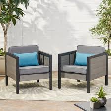 Noble House Jax Outdoor Club Chair With