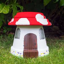 make your own fairy house from a