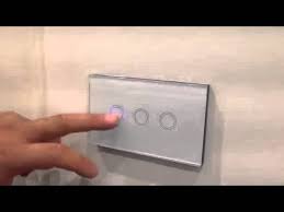 Modern Touch Sensor Light Switch