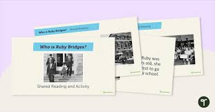 who is ruby bridges shared reading