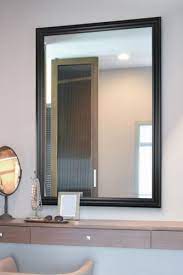 Extra Large New Matte Black Wall Mirror