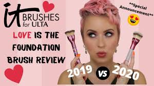 The best morphe brushes inspire glowing reviews that read like epiphanic moments—if popular opinion is anything to go by, these beauty tools change. It Cosmetics Love Is The Foundation Brush 2020 Review Youtube