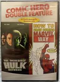 Klik tombol di bawah ini untuk pergi ke halaman website download film the incredible hulk returns (1988). 2 Movies On 1 Dvd Incredible Hulk Returns How To Draw Comics The Marvel Way 13131547399 Ebay