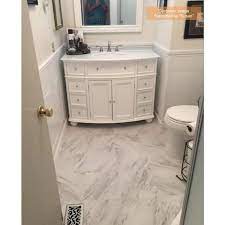 Reviews For Trafficmaster White Marble
