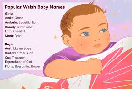 50 welsh baby names meanings origins