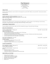 Nursing Resume Objective Statement Student Nurse Resume Objective