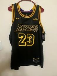 Times earlier reported the lakers plans to wear the black mamba uniforms at some point in the postseason. Lebron James 23 Black Mamba Edition Los Angeles Lakers Jersey Size L Ebay