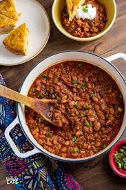 beef and pinto bean chilli slimming