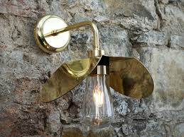 Hali Handmade Brass Wall Lamp For