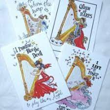 harp themed gift affairs of the harp
