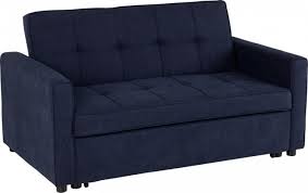 astoria fabric sofa bed navy blue