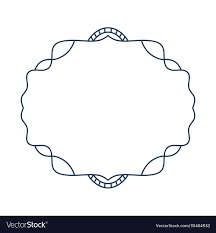 line frame simple border decoration