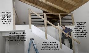 Modern Farmhouse Diy Staircase Railing