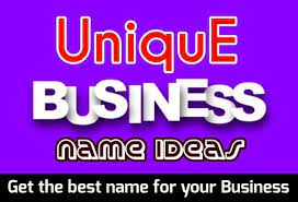 unique business name ideas in india for