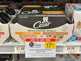 cesar wholesome bowls dog food packs