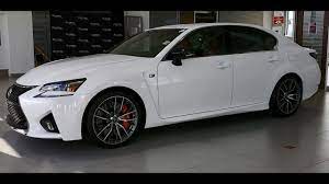 2020 lexus gs f white with red leather