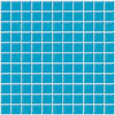 Cloud Gloss Glass 1x1 Square Mosaic Tile
