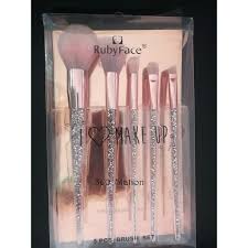 ruby face makeup brush set