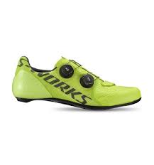 Specialized S Works 7 Yellow Hyper Road Cycling Shoes 2020