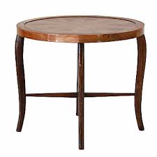 Round Art Deco Side Or Coffee Table In